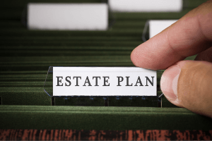 Estate planning file folder